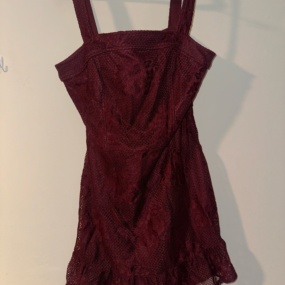 Speechless Burgundy Sundress Juniors XL